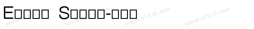 Ermin Sweet字体转换